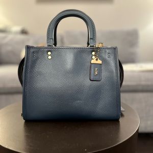 Coach Rogue 25 in genuine glovetanned pebble leather
